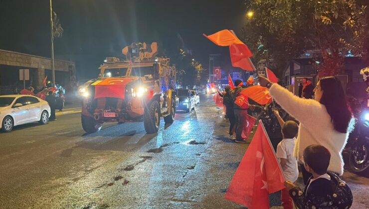 Iğdır’da ‘103’üncü Yıl 103 araç’ sloganıyla Cumhuriyet Bayramı konvoyu düzenlendi