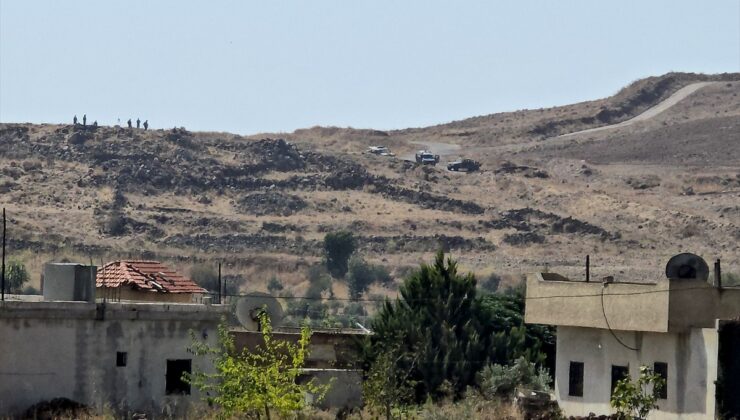 İsrail ordusu Kuneytra kırsalında köylere baskın düzenledi, boş arazilere atış yaptı
