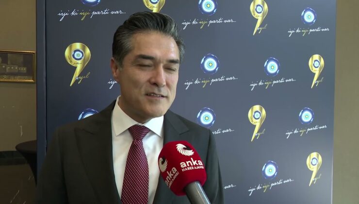 İYİ Parti’nin 9. yılında Kavuncu, önümüzdeki sürecin daha iyi olacağını söyledi