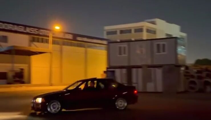 İzmir Bornova’da otomobiliyle drift yapan sürücüye 140 bin TL ceza uygulandı