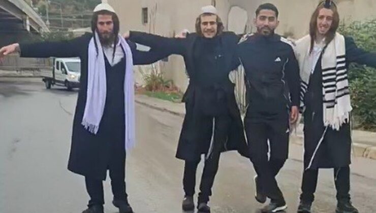 İzmir Konak’ta bir grup Yahudi, Netanyahu’nun seçim yenilgisini dans ederek kutladı