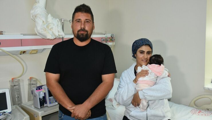 İzmir’de kalp ameliyatı geçiren Alya bebek, 41 gün sonra annesinin kucağına verildi