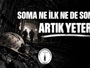 Jeoloji Mühendisleri Odası Soma’da 5 işçinin öldüğü göçükte adil soruşturma istedi