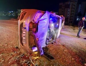 Kahramanmaraş’ta Yamaçtepe’de trafik kazası meydana geldi, 2 kişi yaralandı
