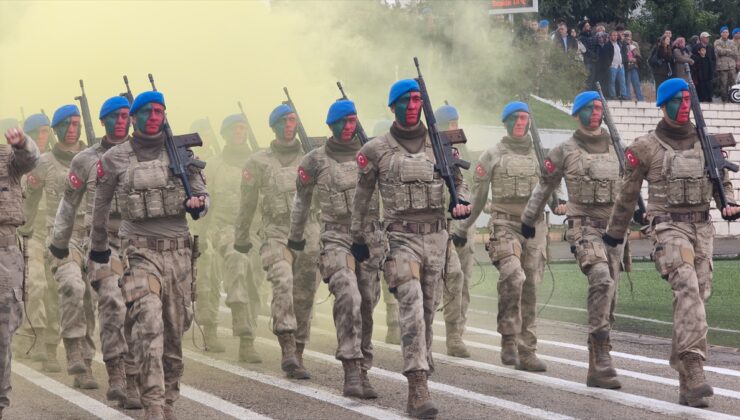 Karabük Safranbolu’da 2 bin 155 uzman erbaş komando eğitimini tamamlayıp mezun oldu