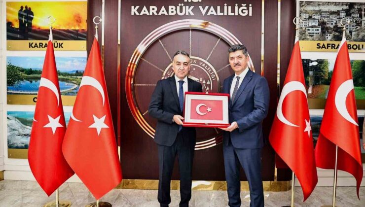 Karabük Valisi Çağatay, KTSO’nun yeni yönetimini tebrik etti