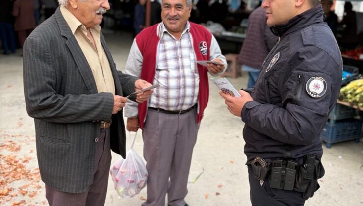 Kargı İlçe Emniyet Amirliği, pazarda dolandırıcılık uyarısı yaptı
