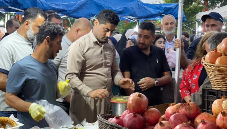 Kerkük’te 4. Geleneksel Nar Festivali yaklaşık 42 ton narla başladı