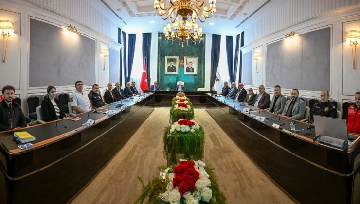 Kırklareli’nde Spor Güvenlik Kurulu, Vali Turan başkanlığında tedbirleri görüştü