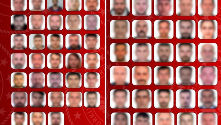 Kırmızı bültenle aranan 33 kişi dahil 63 firari 8 ülkeden Türkiye’ye getirildi