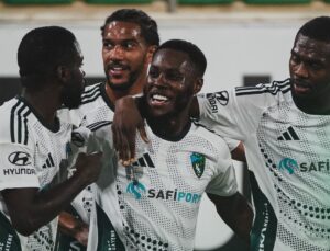 Kocaelispor, Alanyaspor’u deplasmanda 2-1 yenerek galibiyet hasretine son verdi