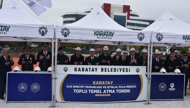 Konya Karatay’da 236 milyon TL’lik emniyet ve polis merkezi yatırımının temeli atıldı