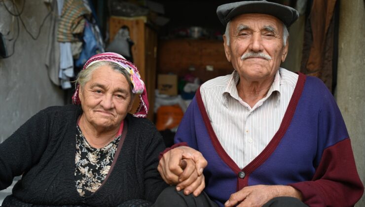 Köstü çifti, Osmaniye Sumbas’ta 57 yıldır zorluklara birlikte göğüs geriyor