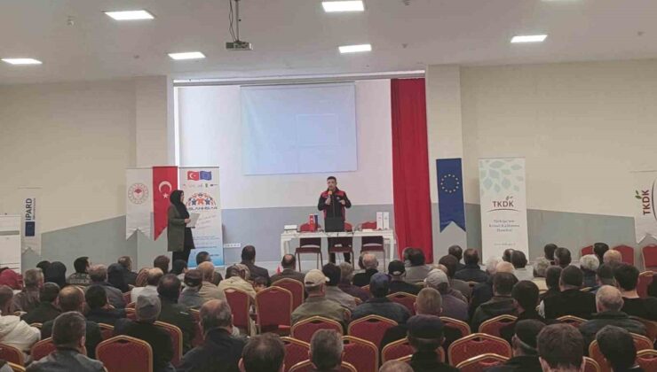 Kütahya Çavdarhisar’da üretici ve yatırımcılara kırsal kalkınma destekleri tanıtıldı