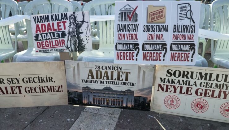 Mahmut Arıkan, 78 Can İçin Adalet Nöbeti’nde bakanlara istifa çağrısı yaptı