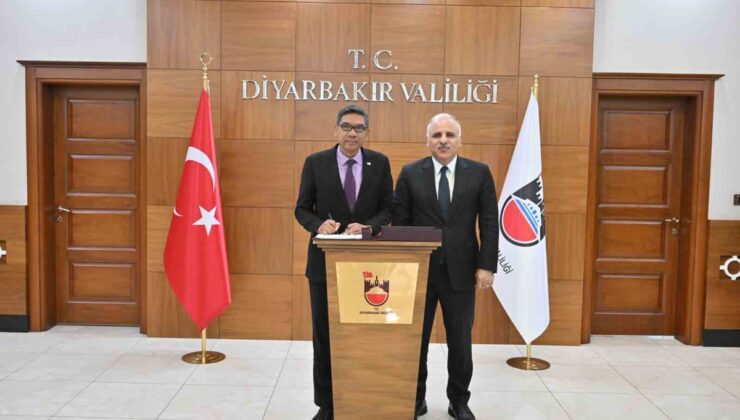 Malezya Ankara Büyükelçisi, Diyarbakır Valisi Zorluoğlu’na nezaket ziyaretinde bulundu