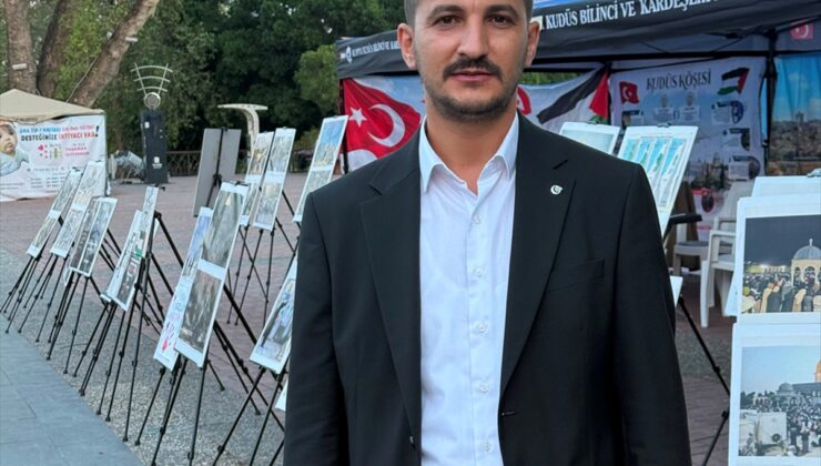 Manavgat’ta 7 Ekim’in yıl dönümünde Gazze için 50 fotoğraflık sergi açıldı