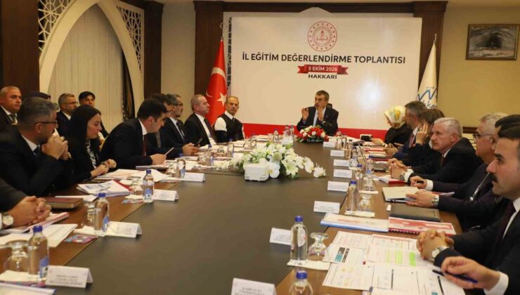 MEB Bakanı Tekin, Hakkari’de öğretmen sayısının yaklaşık üç kat arttığını açıkladı