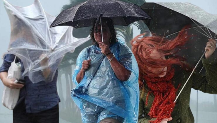 Meteoroloji’den sağanak ve kuvvetli rüzgar uyarısı! Hava bir anda değişecek