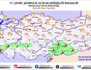 MGM, sıcaklıkların mevsim normallerinin altında seyretmesinin beklendiğini bildirdi
