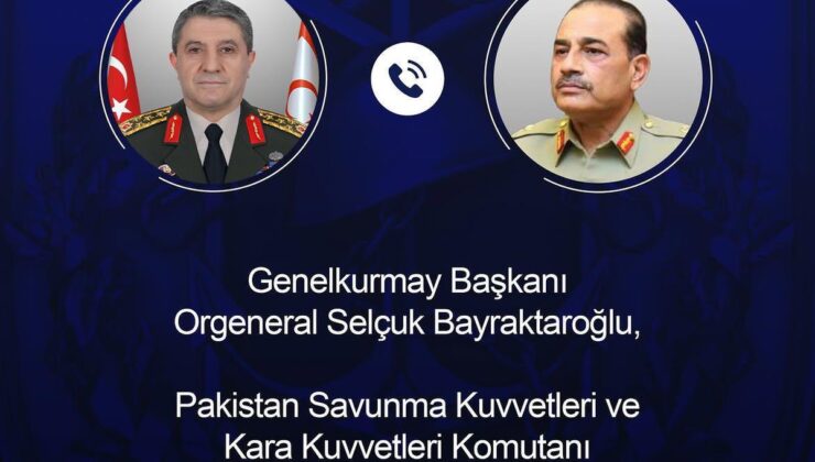 Milli Savunma Bakanlığı, Bayraktaroğlu ile Munir’in telefon görüşmesini duyurdu