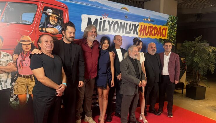 Milyonluk Hurdacı’nın galası yapıldı, film 23 Ekim’de vizyona girecek