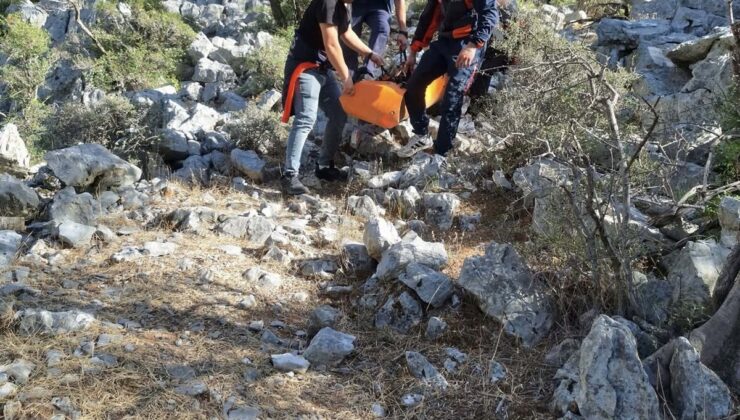 Muğla Ortaca’da trekking yaparken düşen Alman turist Andre Korb, AFAD ekibiyle kurtarıldı