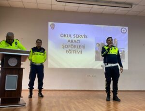 Niğde’de 256 okul servis sürücüsü ve rehber personel trafik eğitiminden geçirildi