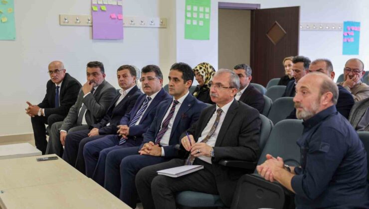 OMÜ yönetimi Bafra yerleşkesinin gelişimini yerel paydaşlarla görüştü