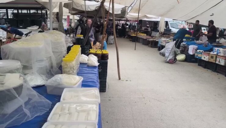 Osmaniye Kadirli’de semt pazarında emekliler 23 bin lira maaşla geçinemiyor