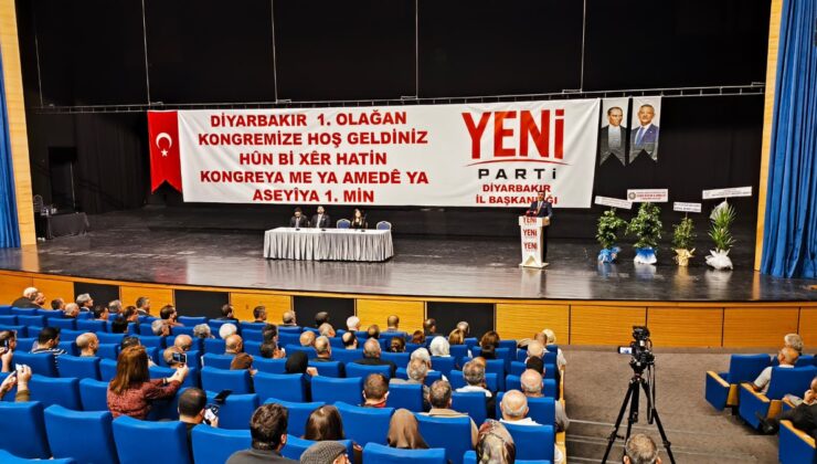 Özel ve İmamoğlu, YENİ Parti Diyarbakır İl Kongresi’ne başarı mesajı gönderdi