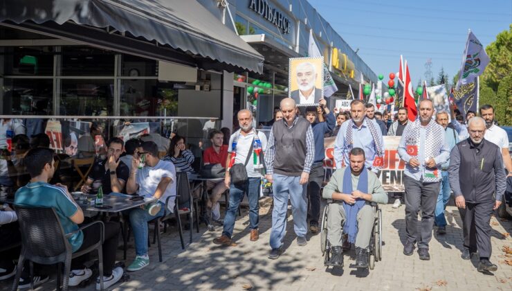 Sakarya ve Zonguldak’ta Filistin’e destek açıklaması yapıldı