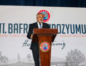 Samsun Bafra’da 2. Bafra Sempozyumu 75 bilim insanı ve 68 bildiriyle başladı