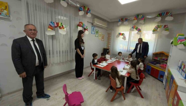 Sarıgöl İlçe Milli Eğitim Müdürü Demirtaş, Özel Üstek Anaokulu’nu ziyaret etti