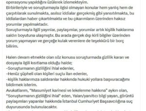 Sarıgül, soruşturma bitene kadar Yeni Parti üyeliğinin askıya alınmasını isteyecek