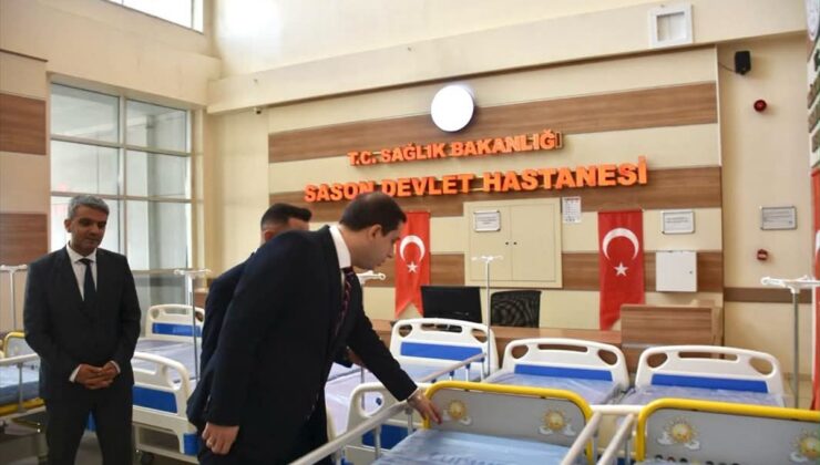 Sason’da yatağa bağımlı vatandaşlar için 10 hasta yatağı temin edildi