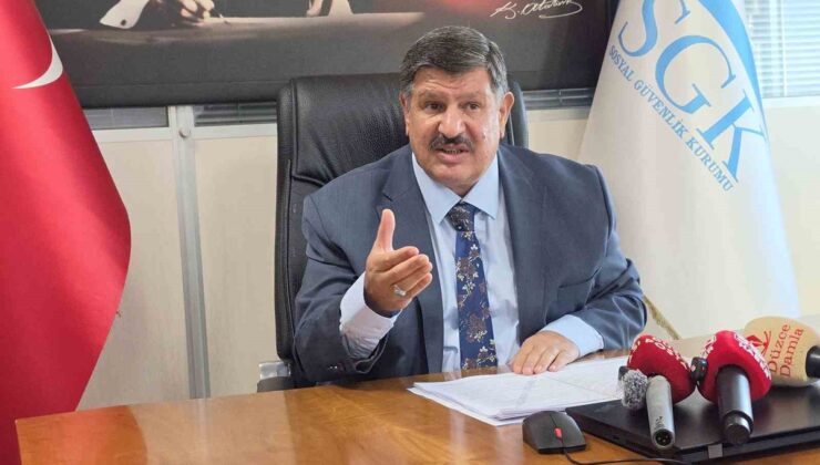 SGK Düzce Müdürü Köroğlu, borç tecilinde azami sürenin 72 aya çıkarıldığını söyledi