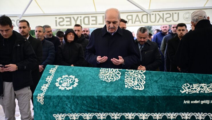 TBMM Başkanı Kurtulmuş, Cevat Özkaya’nın Üsküdar’daki cenaze törenine katıldı