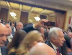 TBMM’de yeni yasama yılı açılış resepsiyonu… Bahçeli’den YENİ Parti’nin Genel Kurul’daki protestosuna ilişkin: “Siyasi açıdan doğru olmadı”