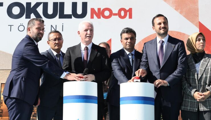 Temeli Bağcılar’da atıldı! Çocuklar bu okulda nezaket öğrenecek