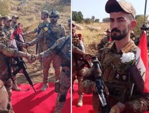 Terör örgütü PKK Sincar’dan çekiliyor! Bölgeye yıllar sonra Irak bayrağı asıldı