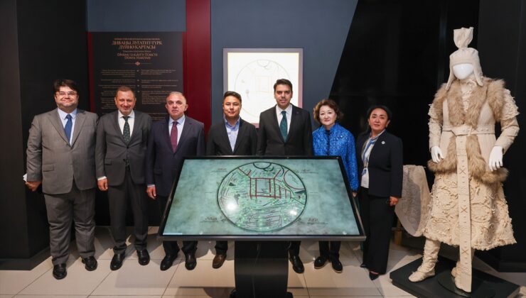 TİKA ortaklığıyla Divanu Lugati’t-Türk kalıcı sergisi Kırgızistan’da açıldı