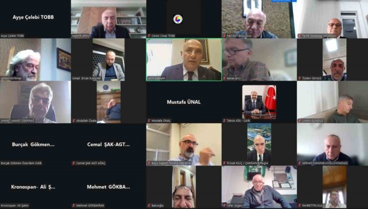 TOBB Orman Ürünleri Meclisi, tomruk ithalatındaki sorunları görüşmek üzere toplandı