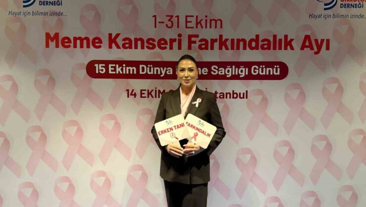 Türk Tıbbi Onkoloji Derneği hekimleri meme kanserinde erken tanı hayat kurtarır dedi
