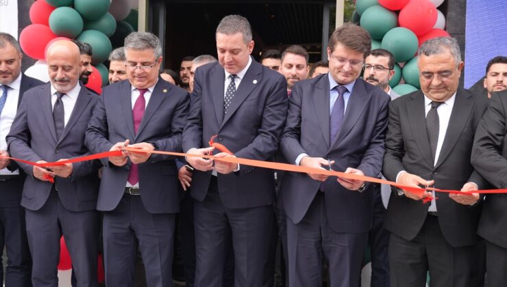 Türkiye Barolar Birliği Başkanı Sağkan, Diyarbakır’da baro hizmet binasının açılışına katıldı