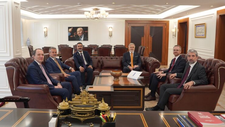 TÜSİAD Yönetim Kurulu Başkanı Ozan Diren, Ankara’da Fatih Erbakan’ı ziyaret etti