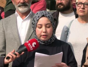 Tuzla Aydınlı 632 Konut hak sahipleri teslim edilmeyen evler için eylem yaptı