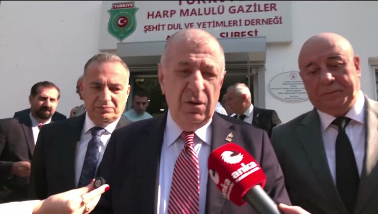 Ümit Özdağ: “Şehit aileleri ve gazilerimize verilen söz tutulmazsa Zafer Partisi’nin kapıları kendilerine açık”