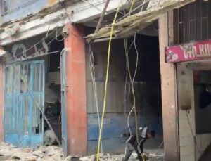 Ümraniye’de sanayi sitesindeki iş yerinin balkonu çöktü, 3 işçi yaralandı