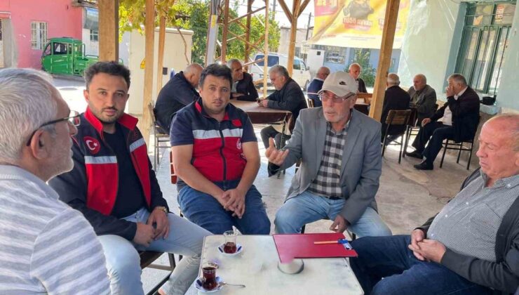 Uşak İl Tarım ve Orman Müdürlüğü ekipleri üreticileri işletmelerinde ziyaret ediyor